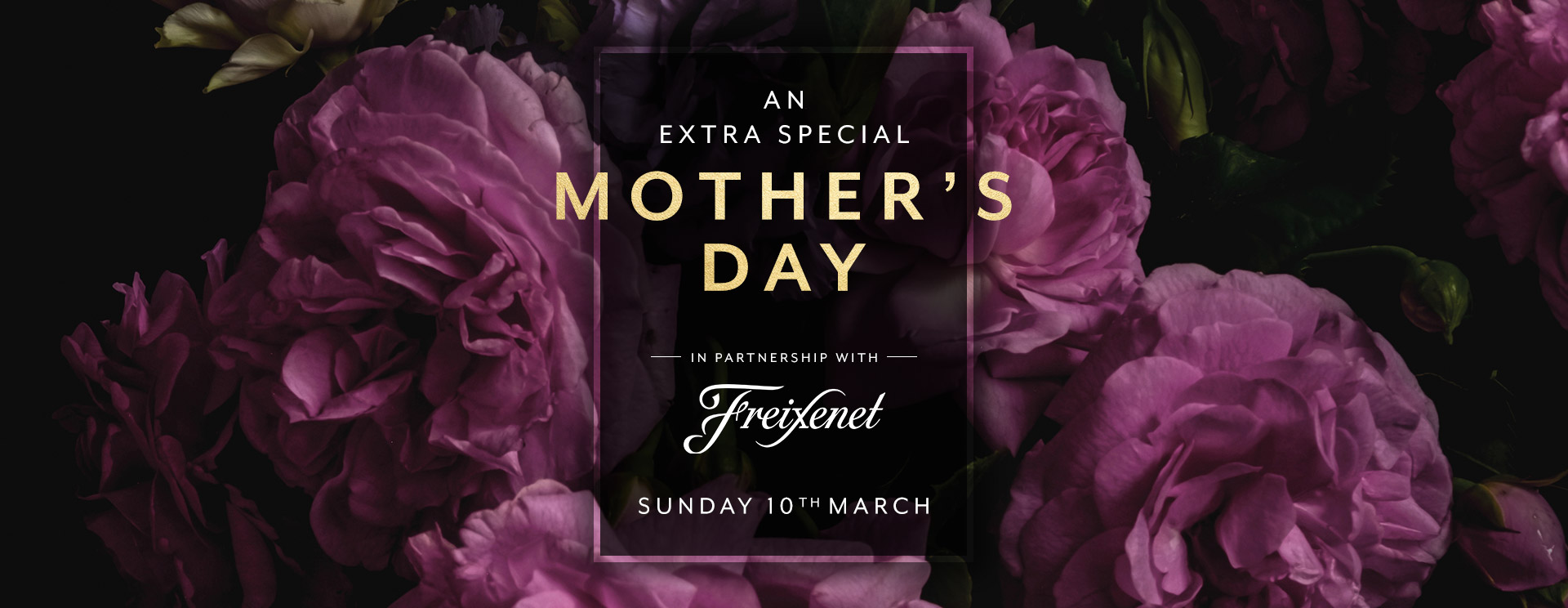 Mother’s Day menu/meal in Sutton Coldfield