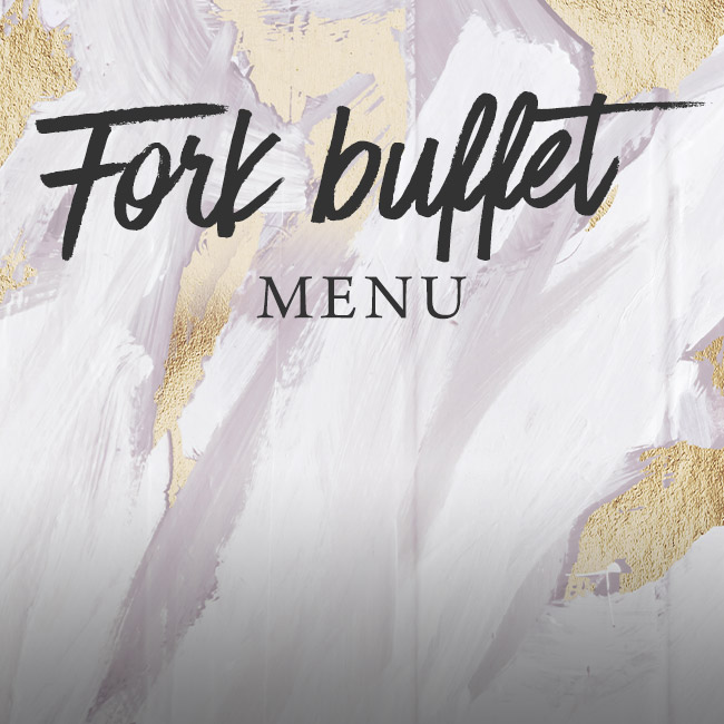 Fork buffet menu at The Cock Inn